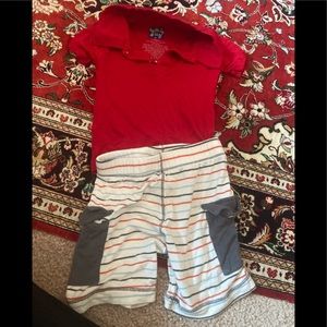 Kickee pants summer set 6-12 months